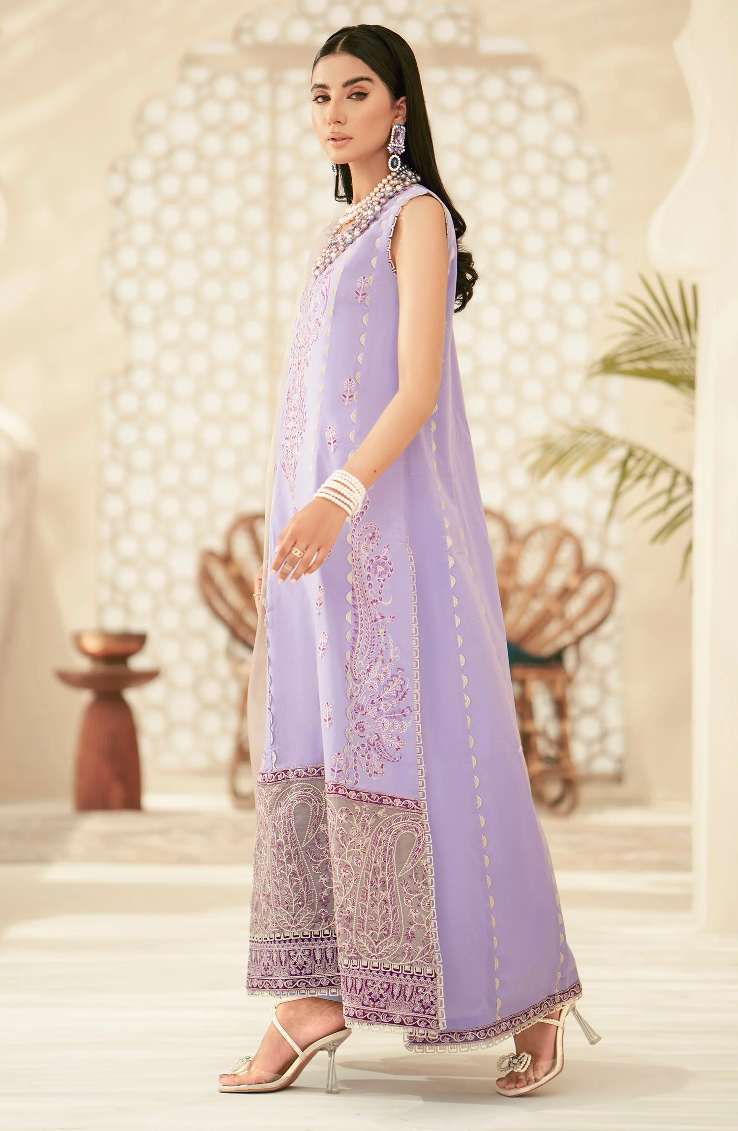 Maryum N Maria Amaya – Formal Dress - Mauve Splendor (MLFD-125) - Image 5