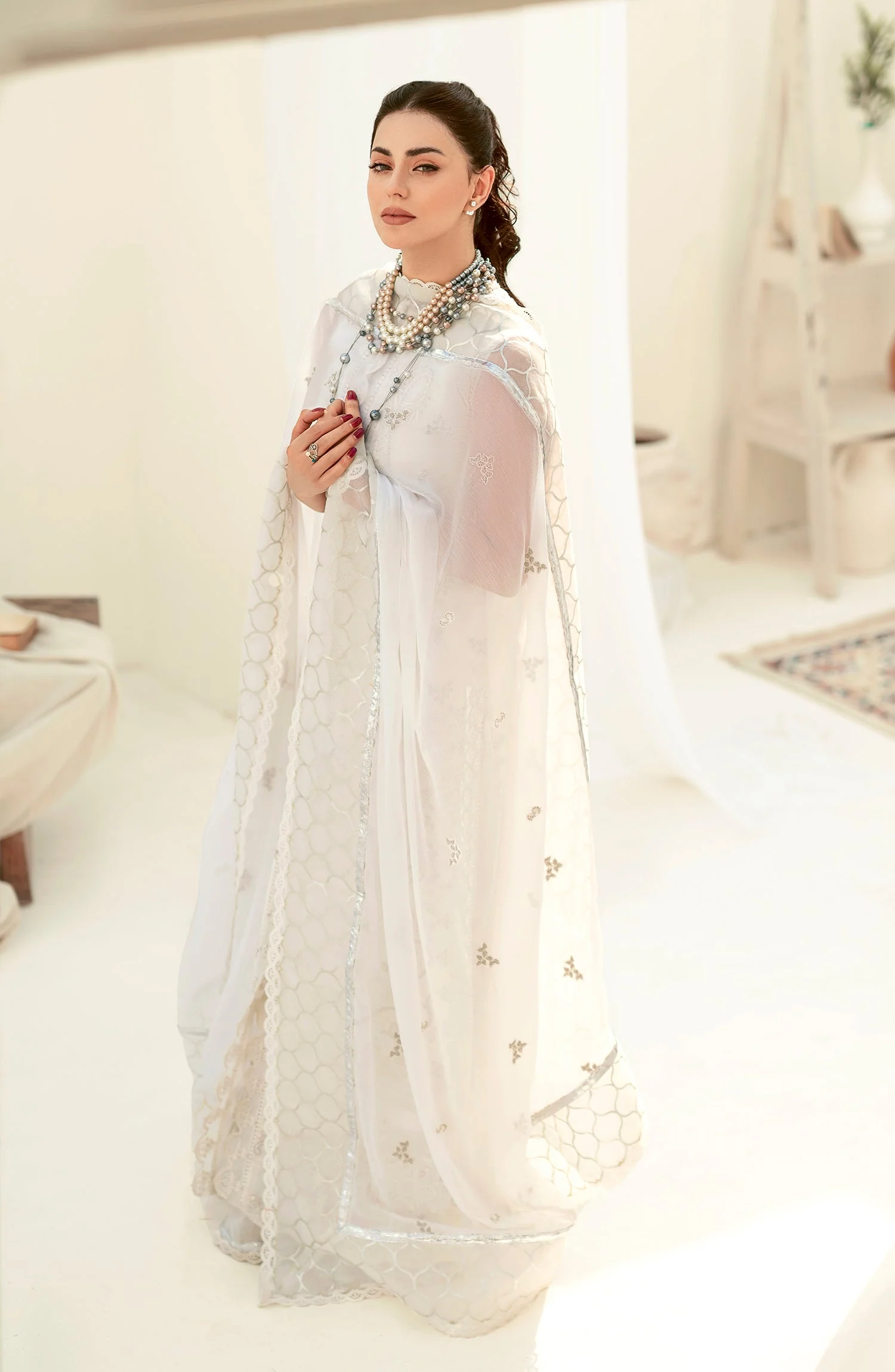 Maryum N Maria Amaya – Formal Dress - Pearl Dream (MLFD-122) - Image 3