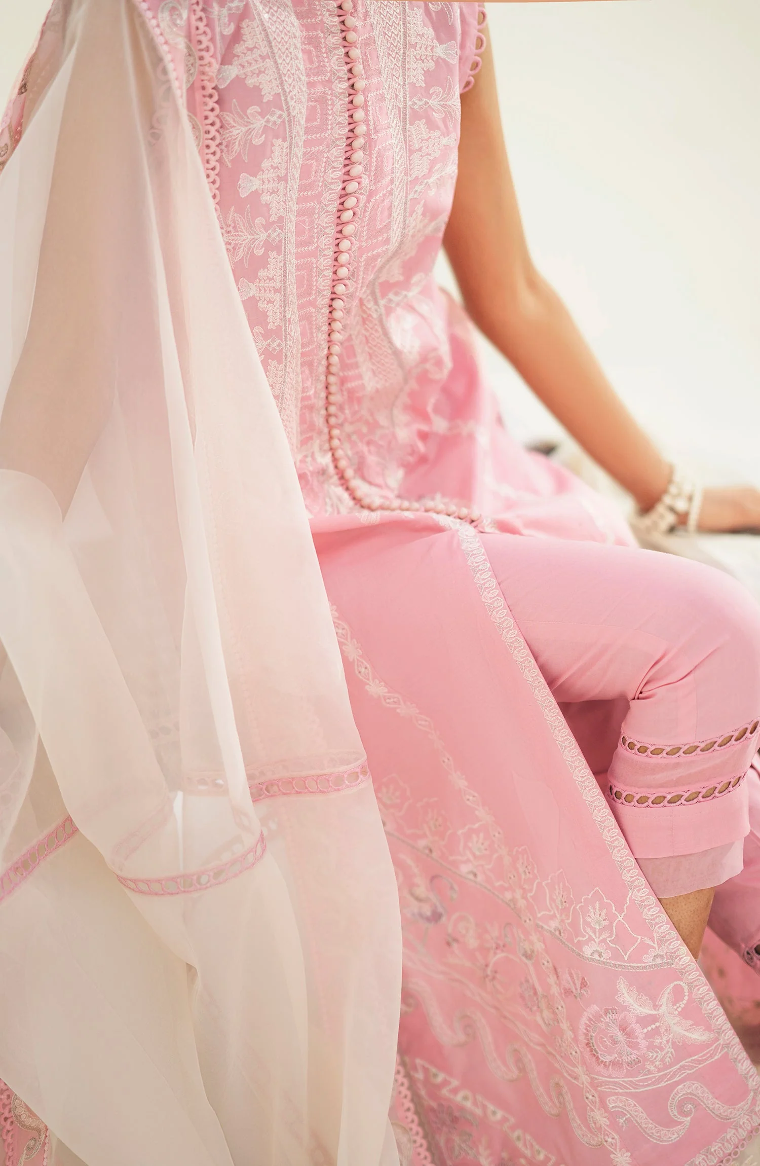 Maryum N Maria Amaya – Formal Dress - Pink Blush (MLFD-124) - Image 7