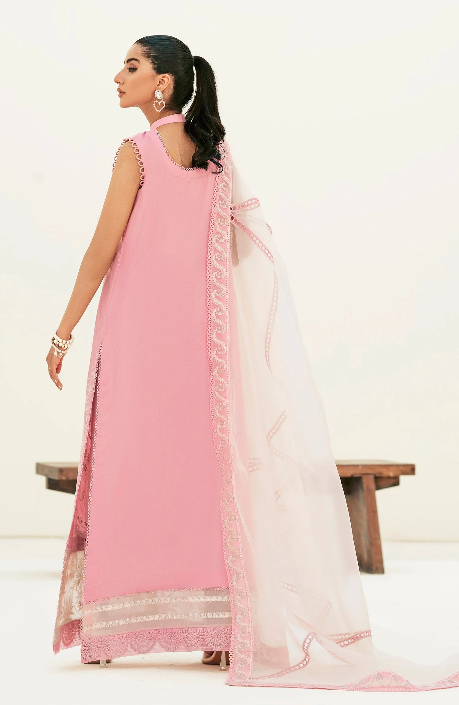 Maryum N Maria Amaya – Formal Dress - Pink Blush (MLFD-124) - Image 8