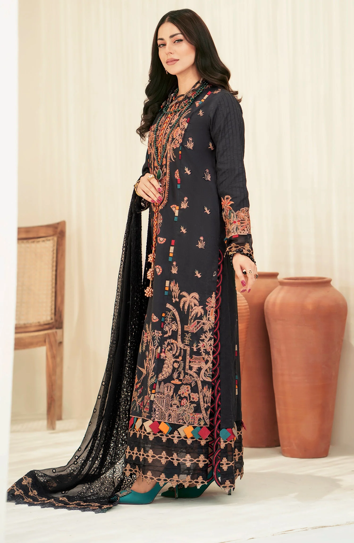 Maryum N Maria Amaya – Formal Dress - Rich Mystique (MLFD-116) - Image 3