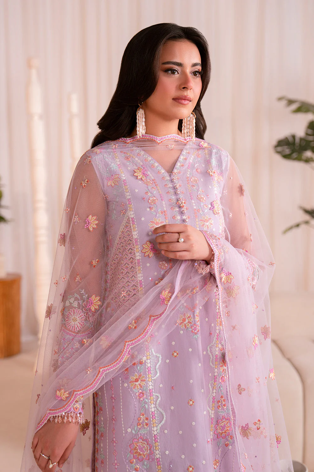 Maryum N Maria Bloom Poise Lawn Edit – ÉLISE - MSU0677 - Image 2