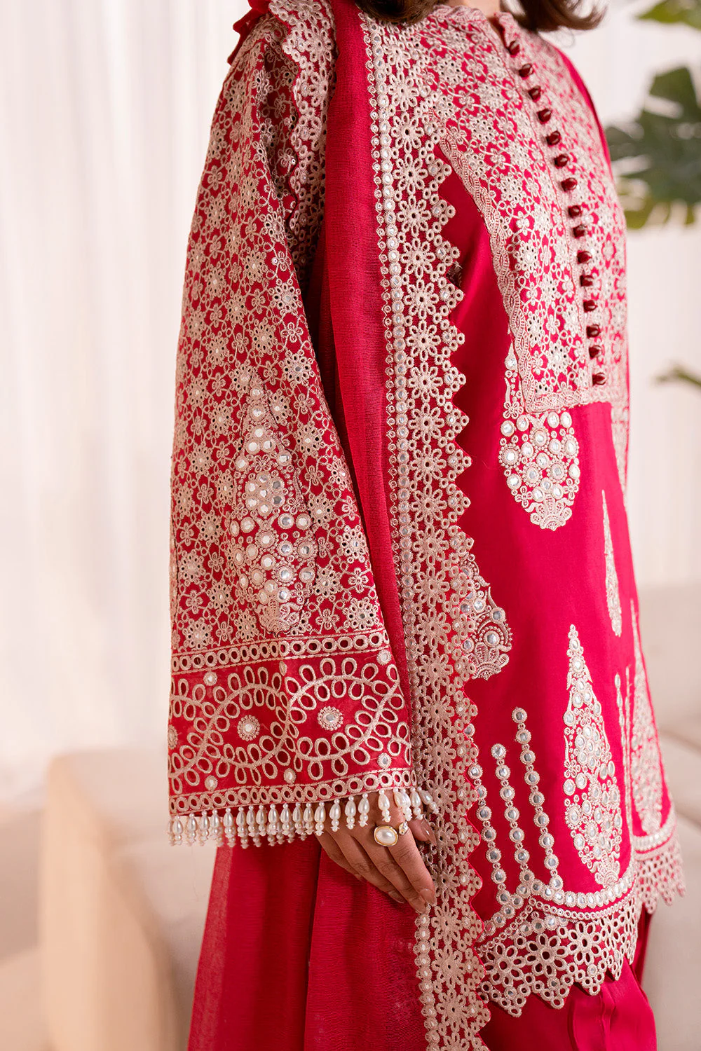 Maryum N Maria Bloom Poise Lawn Edit – GENEVIÈVE - MSU0682 - Image 3