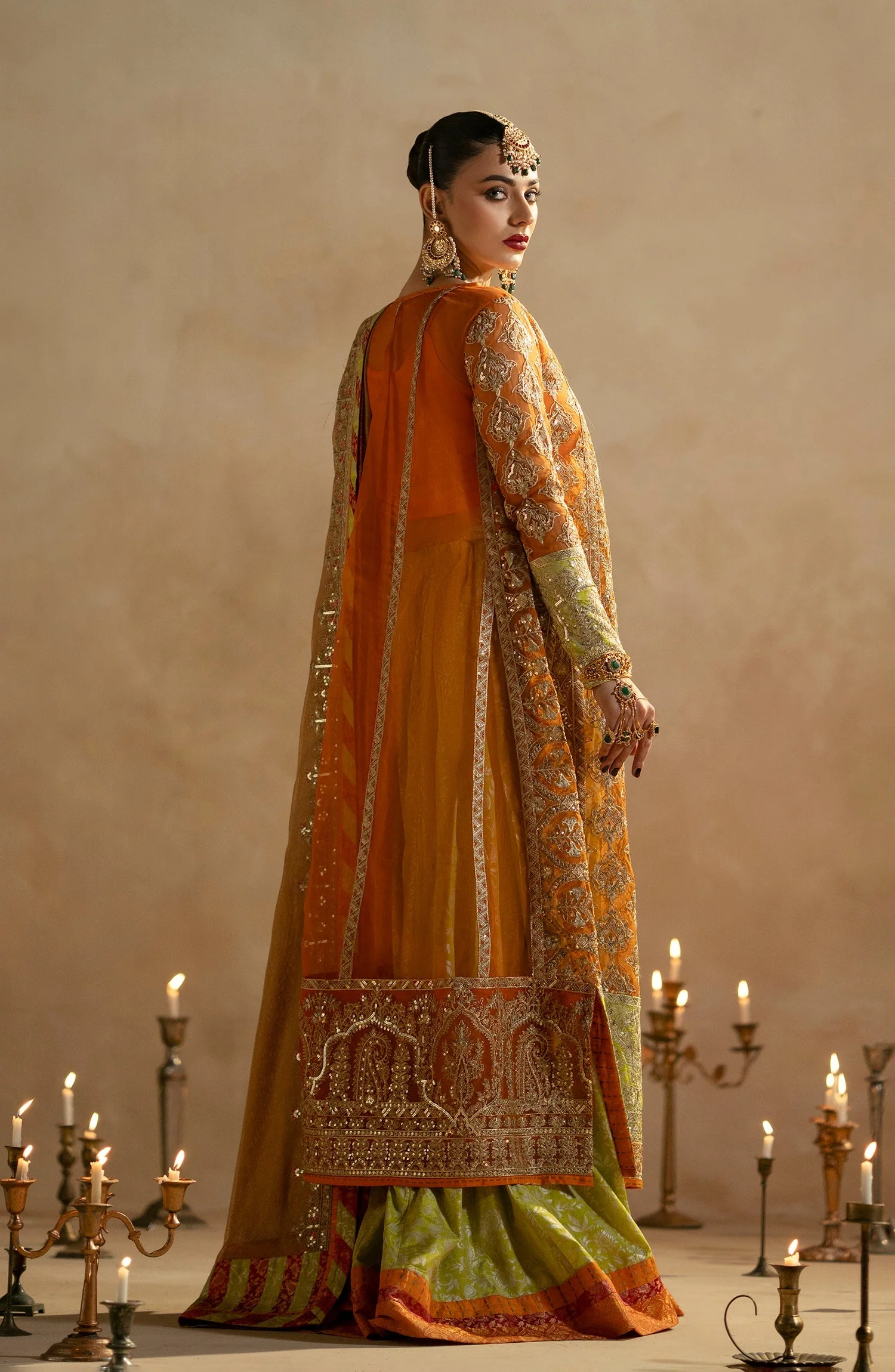 Maryum N Maria Zamani Beghum Luxury Formals – Citrine-MW23-515 - Image 3