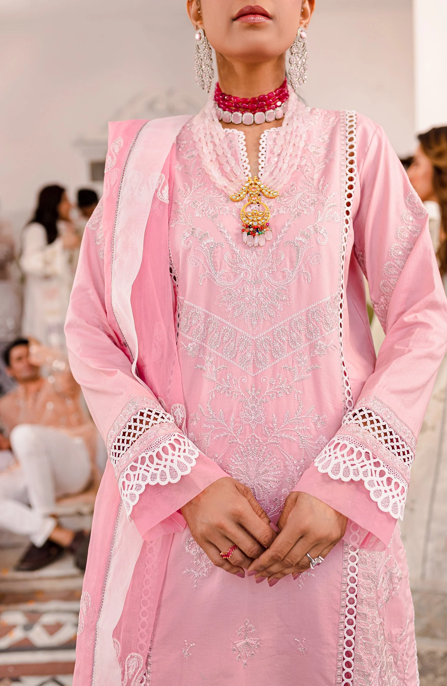 Maryum N Maria Jashan-e-Eid Luxury Lawn Formal Collection – Costa Chic (MLFD-132) - Image 4