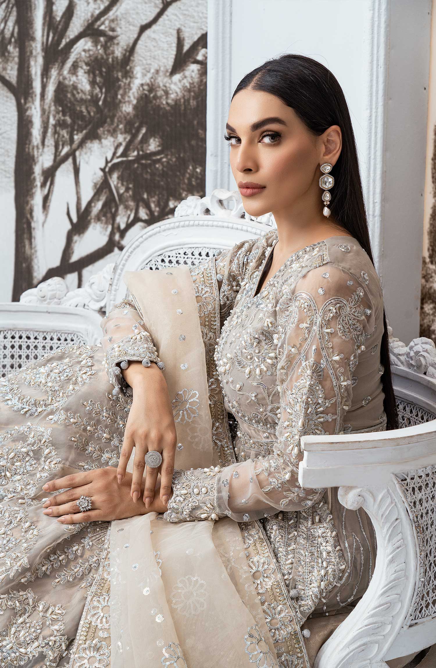 Maryum N Maria Melange Bridal Collection – DIVINITY (MBM-0031) - Image 3