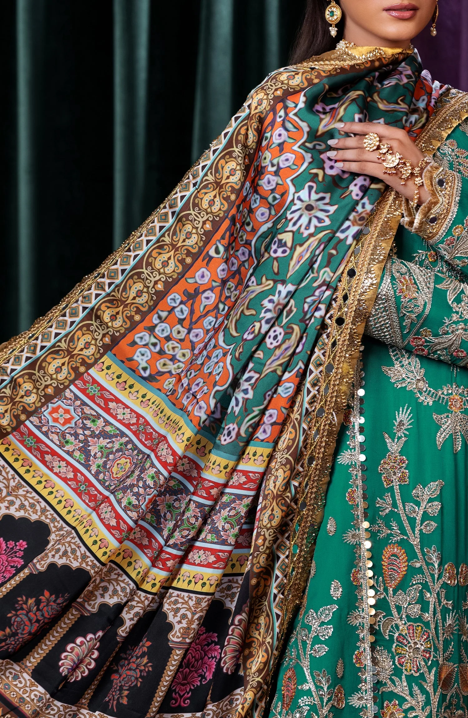 Maryum N Maria Mijwan Luxury Formal Collection – Celine (MFD-127) - Image 2