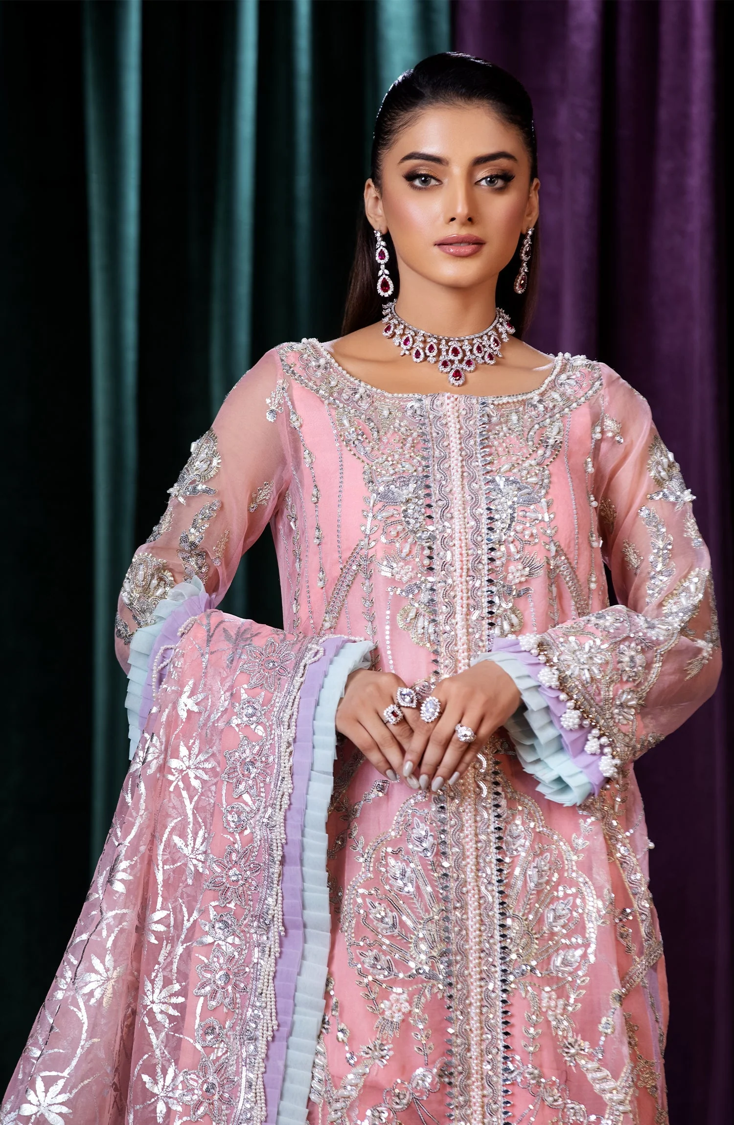 Maryum N Maria Mijwan Luxury Formal Collection – Claire (MFG-0030) - Image 2