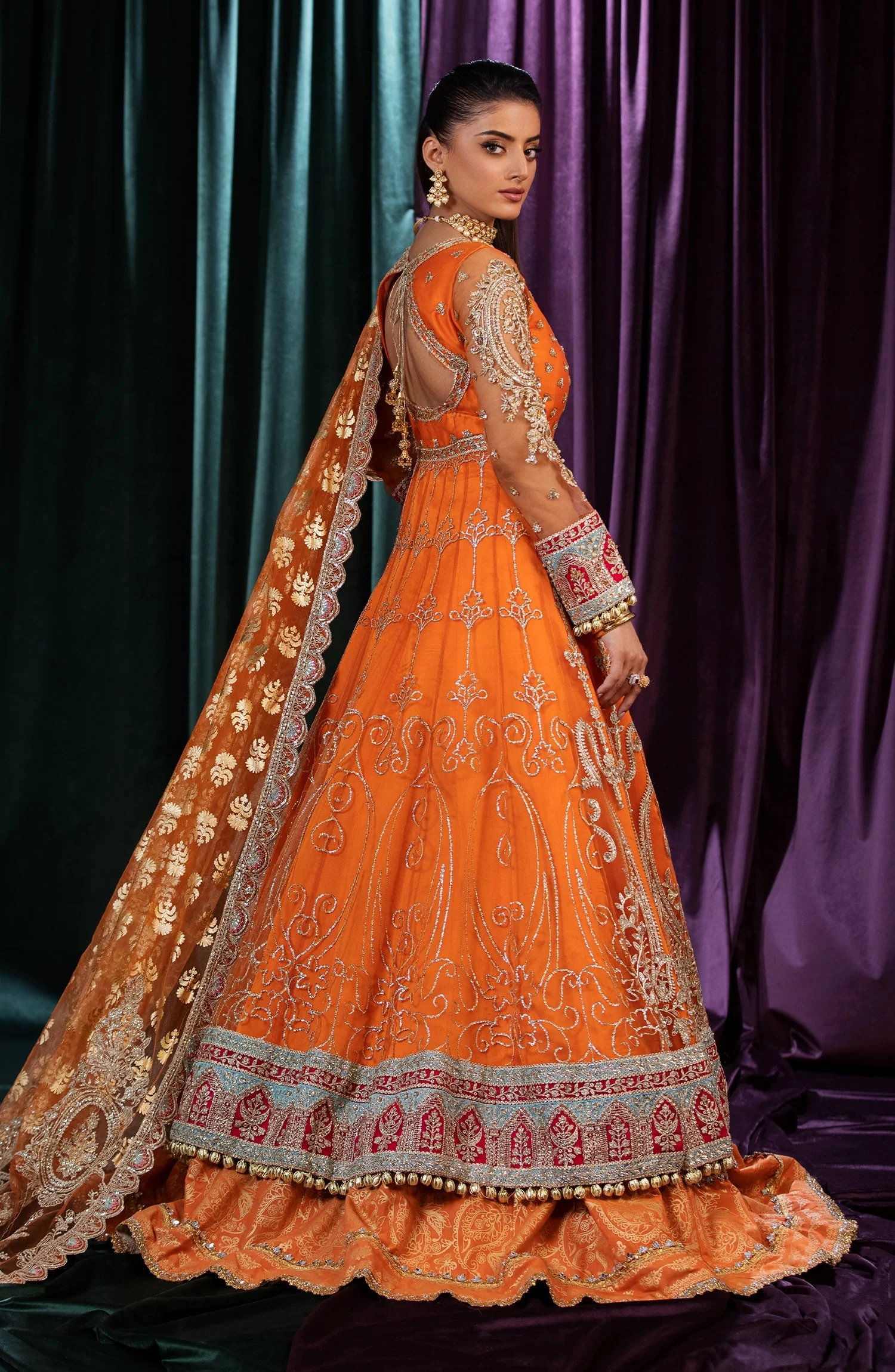 Maryum N Maria Mijwan Luxury Formal Collection – Juliet (MFF-0014) - Image 6