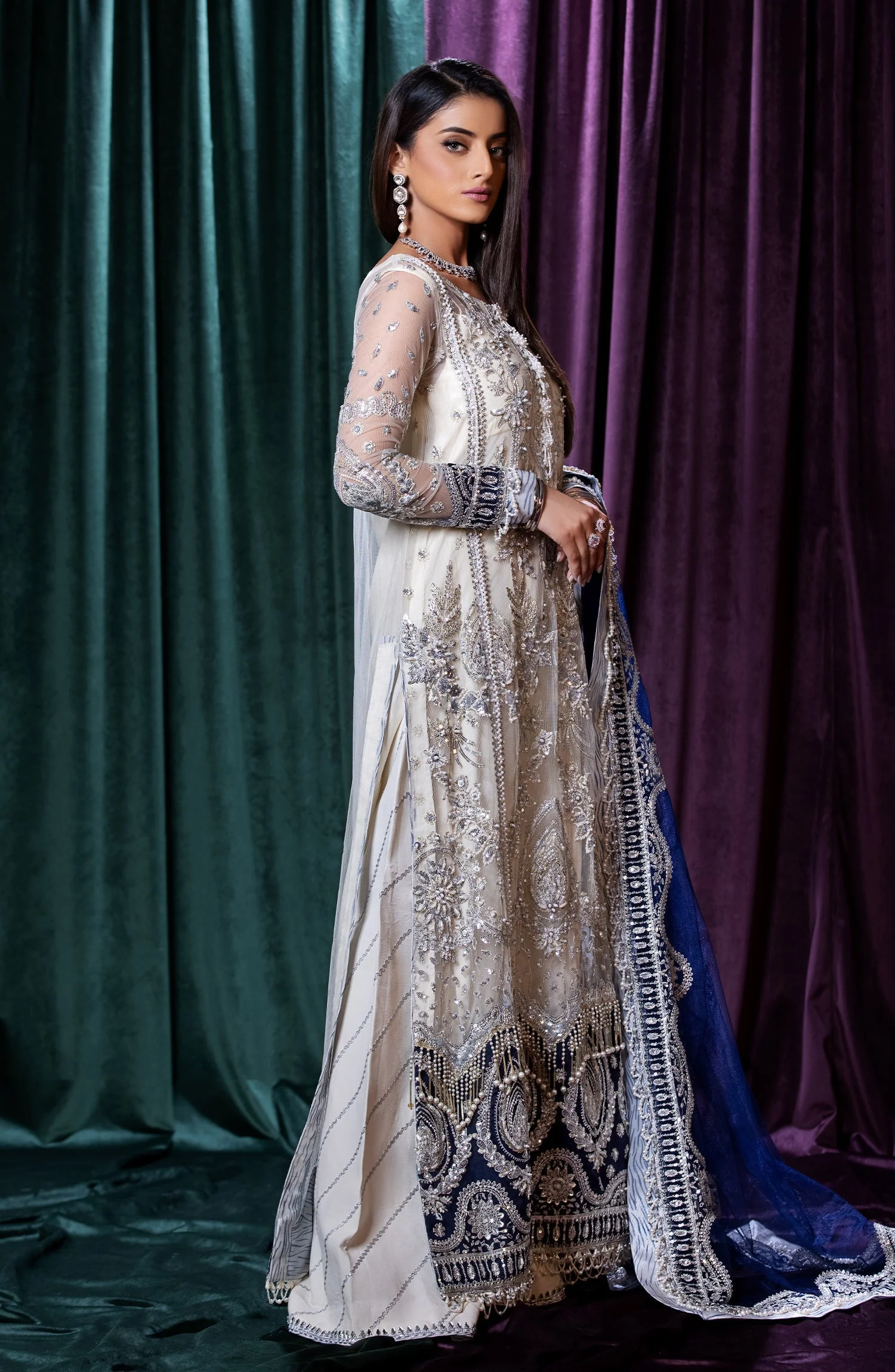 Maryum N Maria Mijwan Luxury Formal Collection – Lea (MFD-122) - Image 3