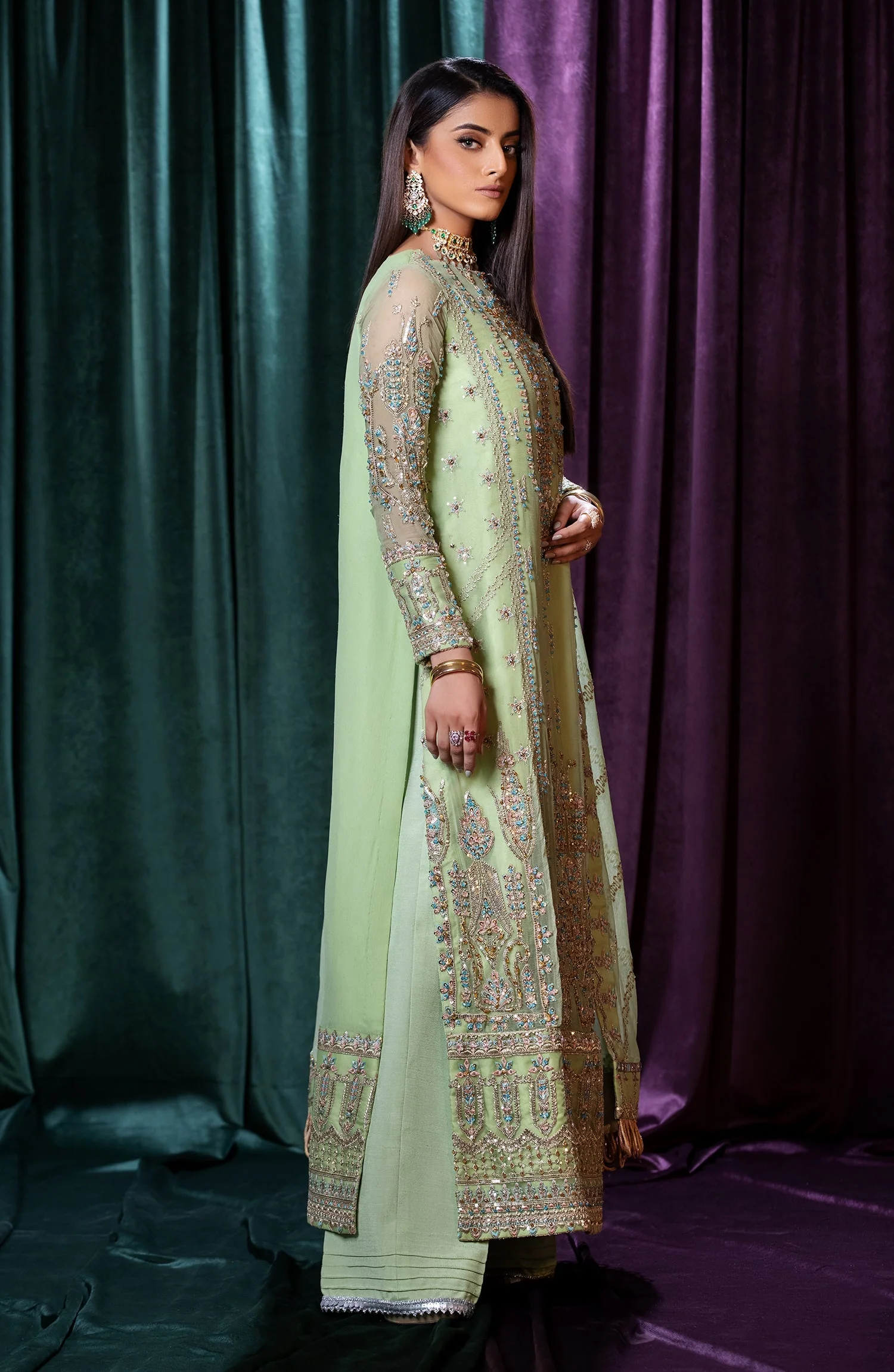 Maryum N Maria Mijwan Luxury Formal Collection – Marie (MFD-125) - Image 5