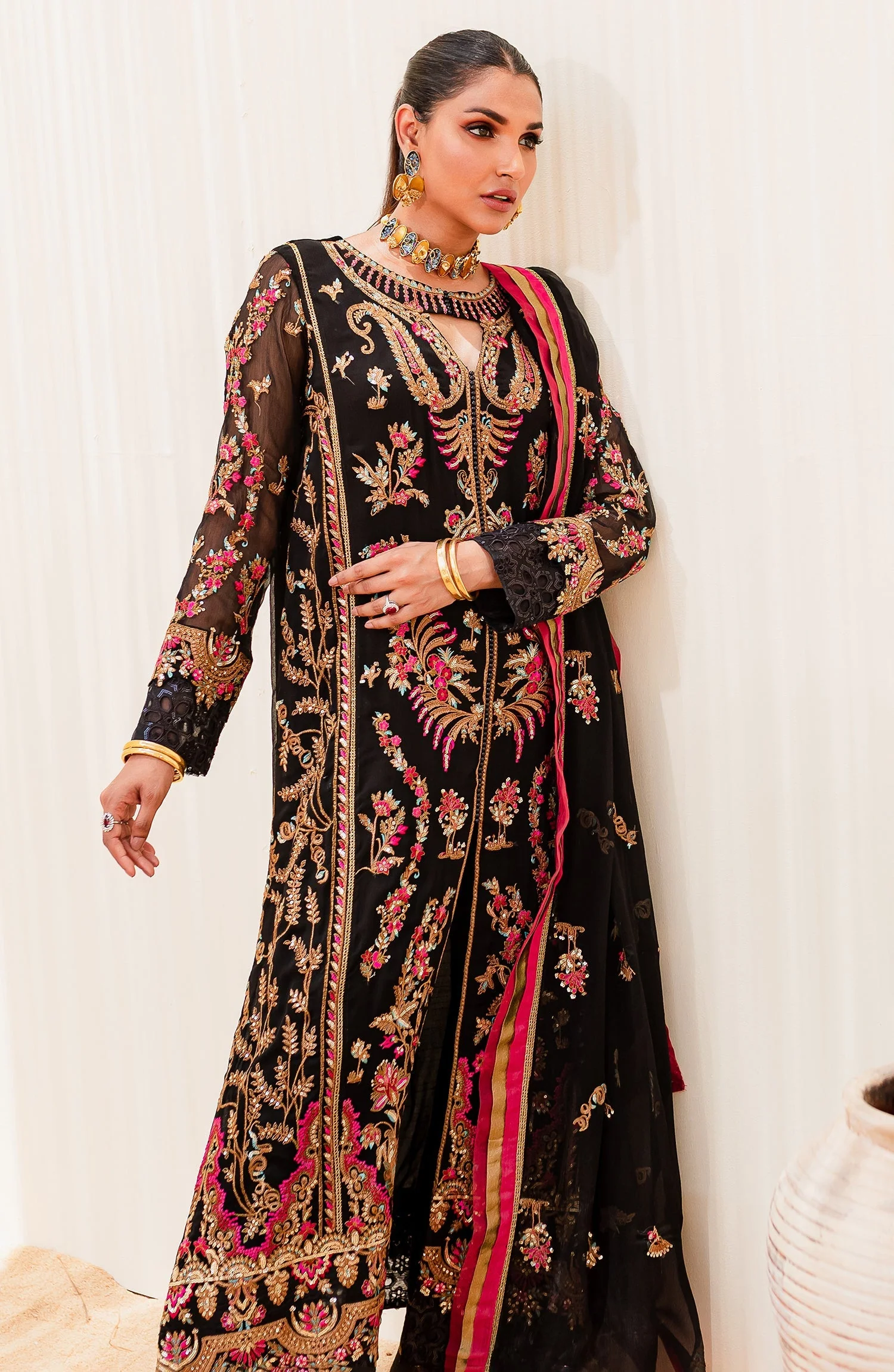 Maryum N Maria Sejal Formal Collection – BLACK IRIS (QS23-507) - Image 7
