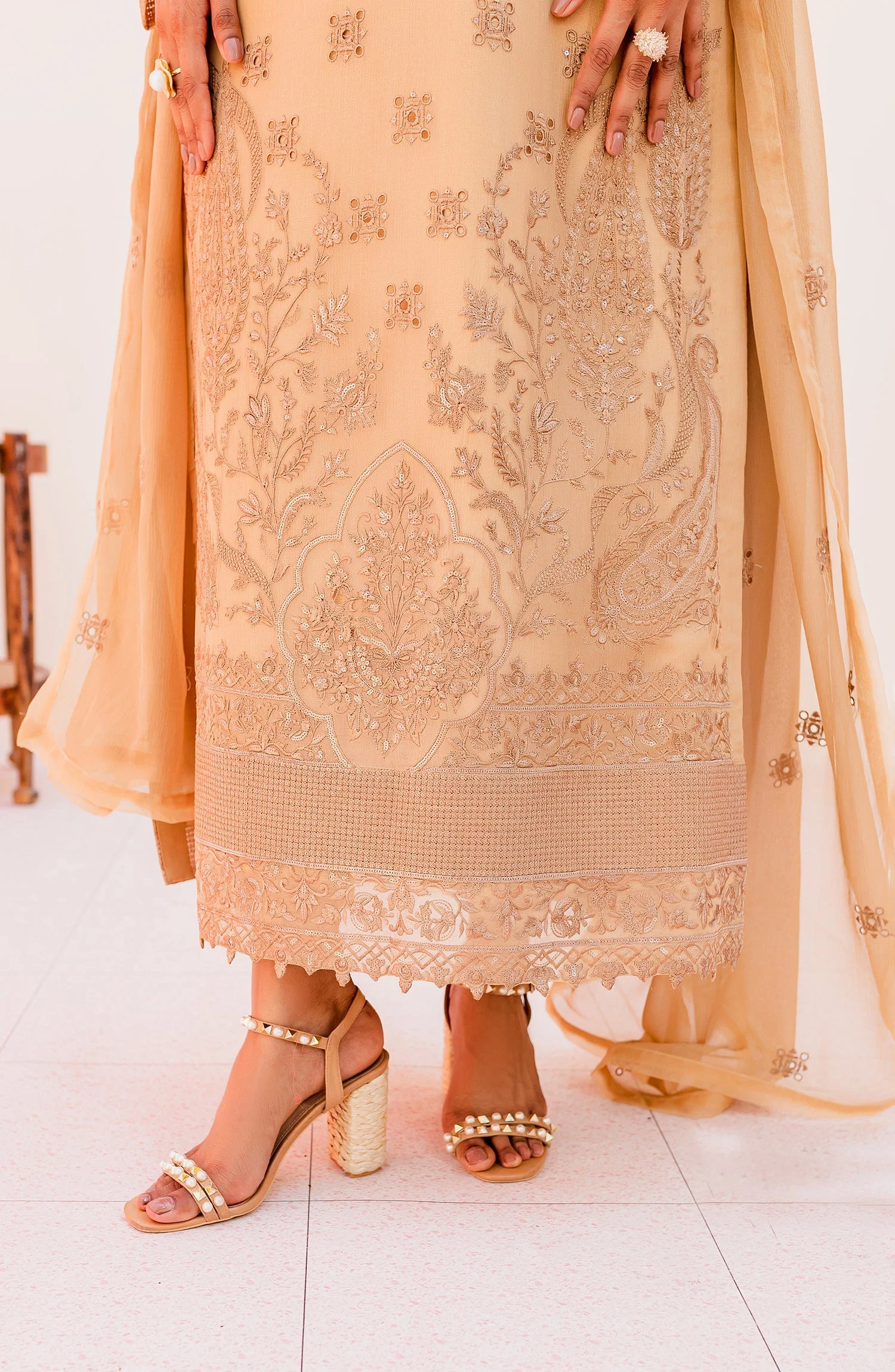 Maryum N Maria Sejal Formal Collection – DESERT DUST (QS23-501) - Image 6