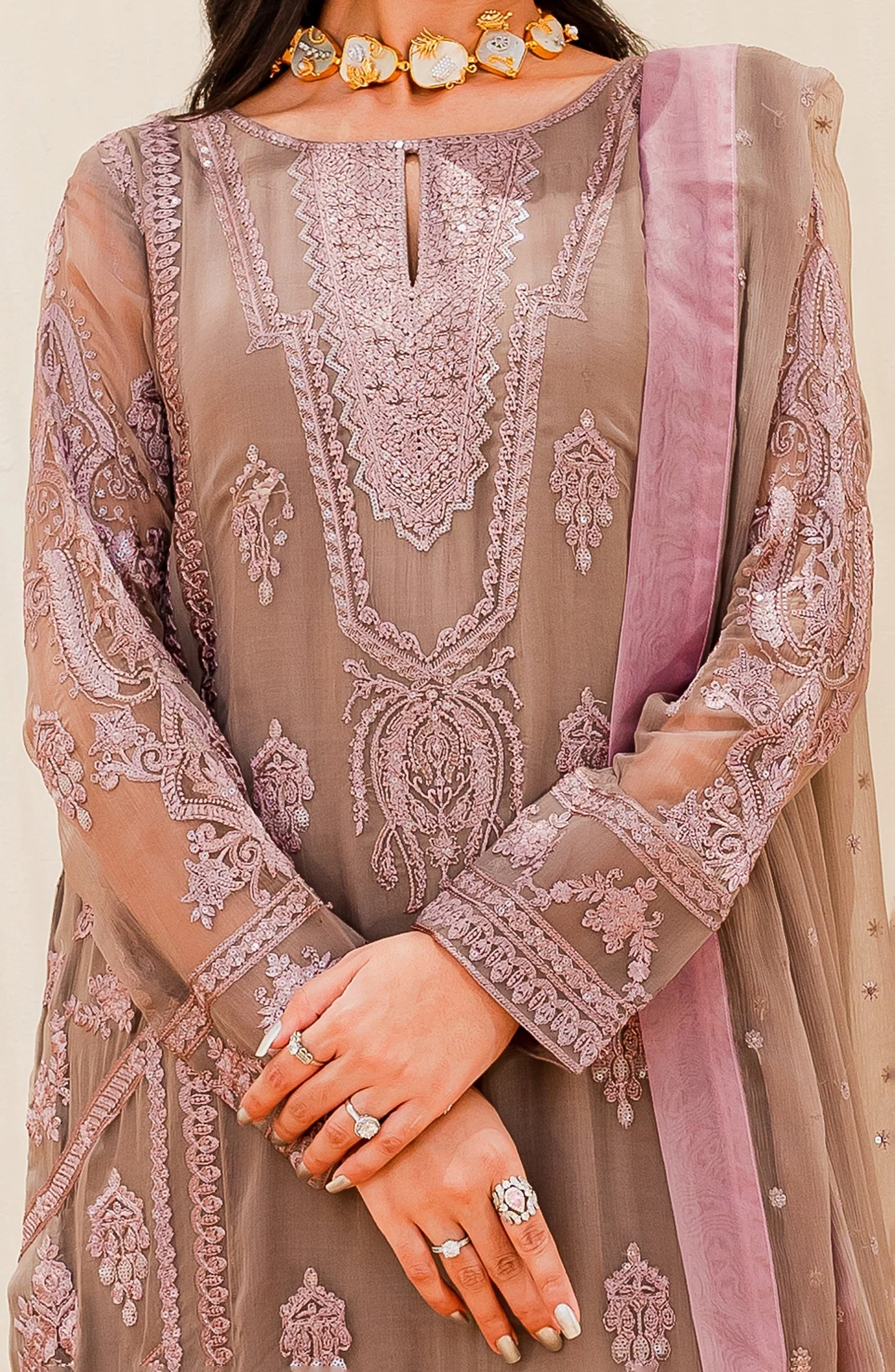 Maryum N Maria Sejal Formal Collection – WOODROSE (QS23-508) - Image 4