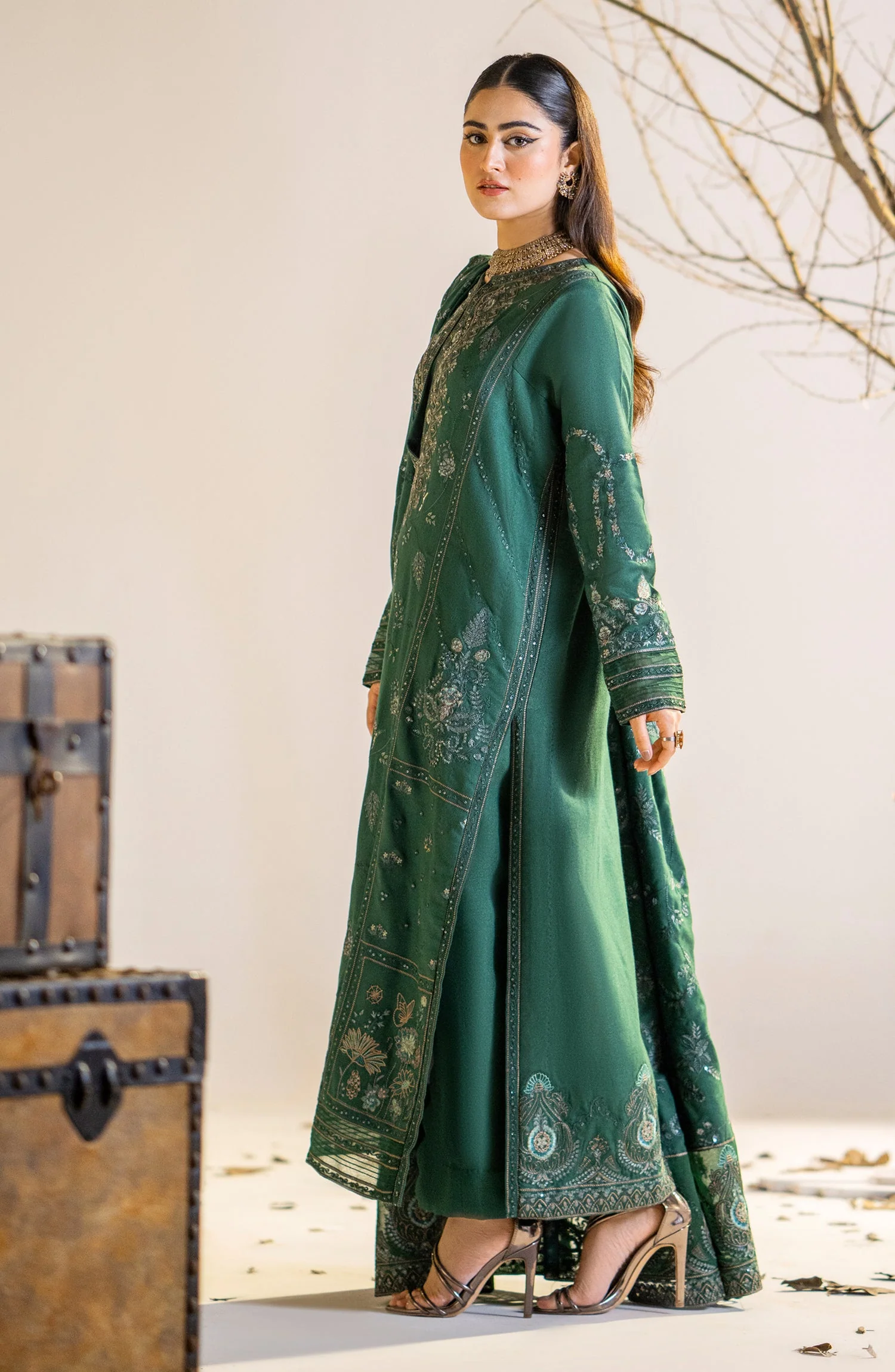 Maryum N Maria Shehrbano Winter Collection – JHEEL MW23563 - Image 2