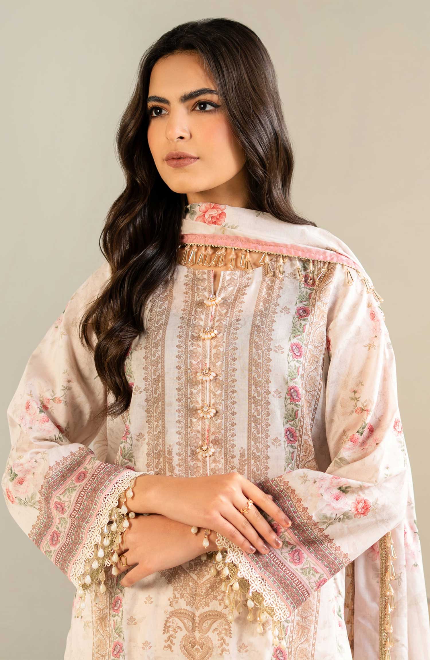 Mausummery Spring/Summer Lawn – D-11 PEONY - Image 3