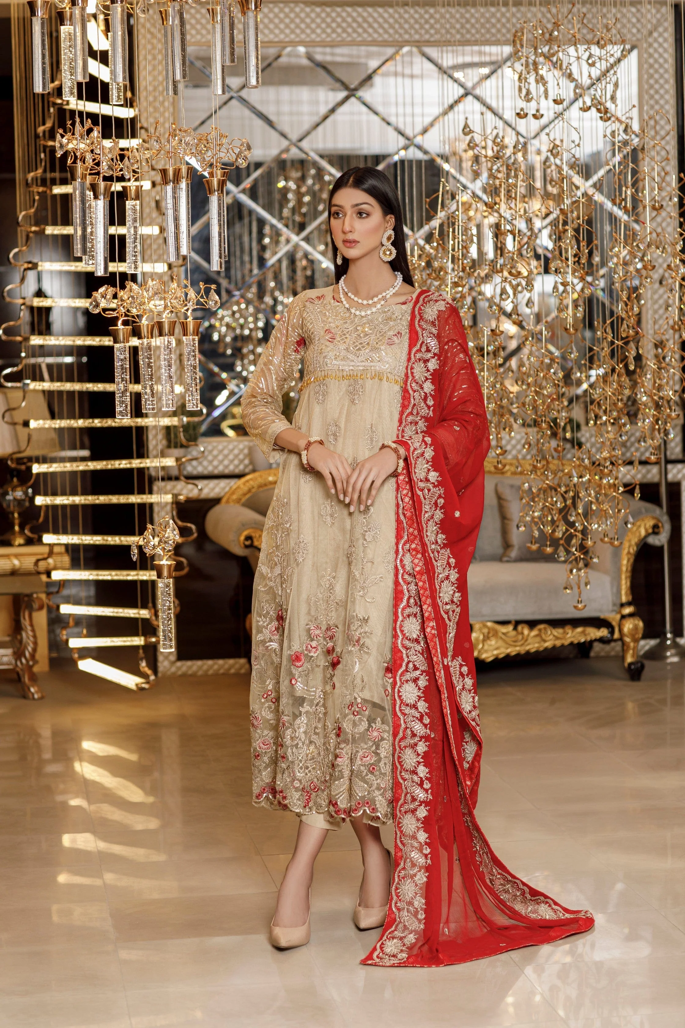 Meraki Embroidered Chiffon Collection Vol-2 – MEC2-5 - Image 3
