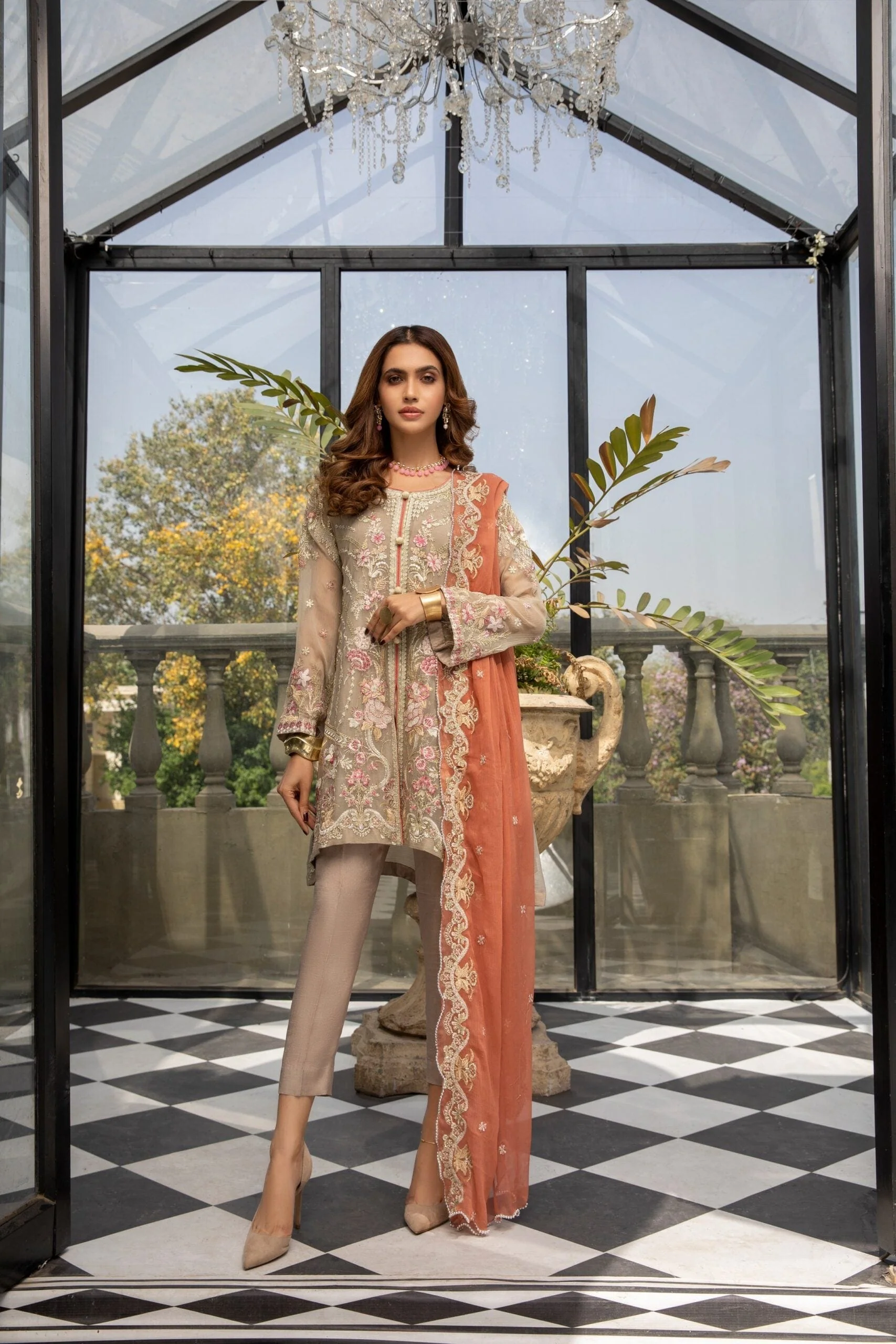 Meraki Embroidered Chiffon Collection Vol-3 – MCE3-1 - Image 5