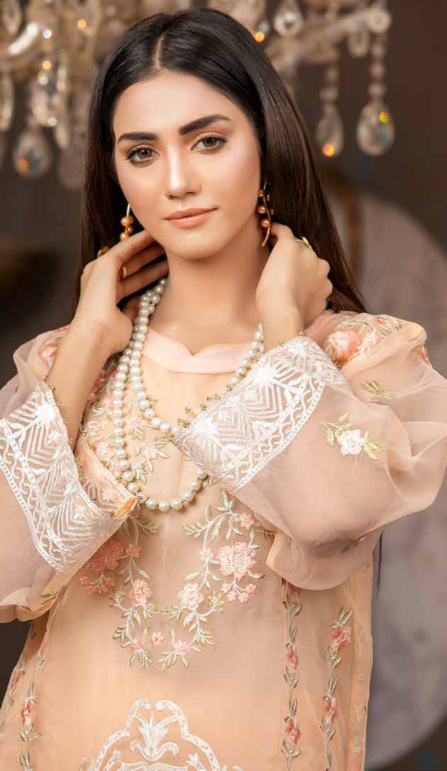 Merakish Luxury Chiffon Kurti Collection – D-7 - Image 4