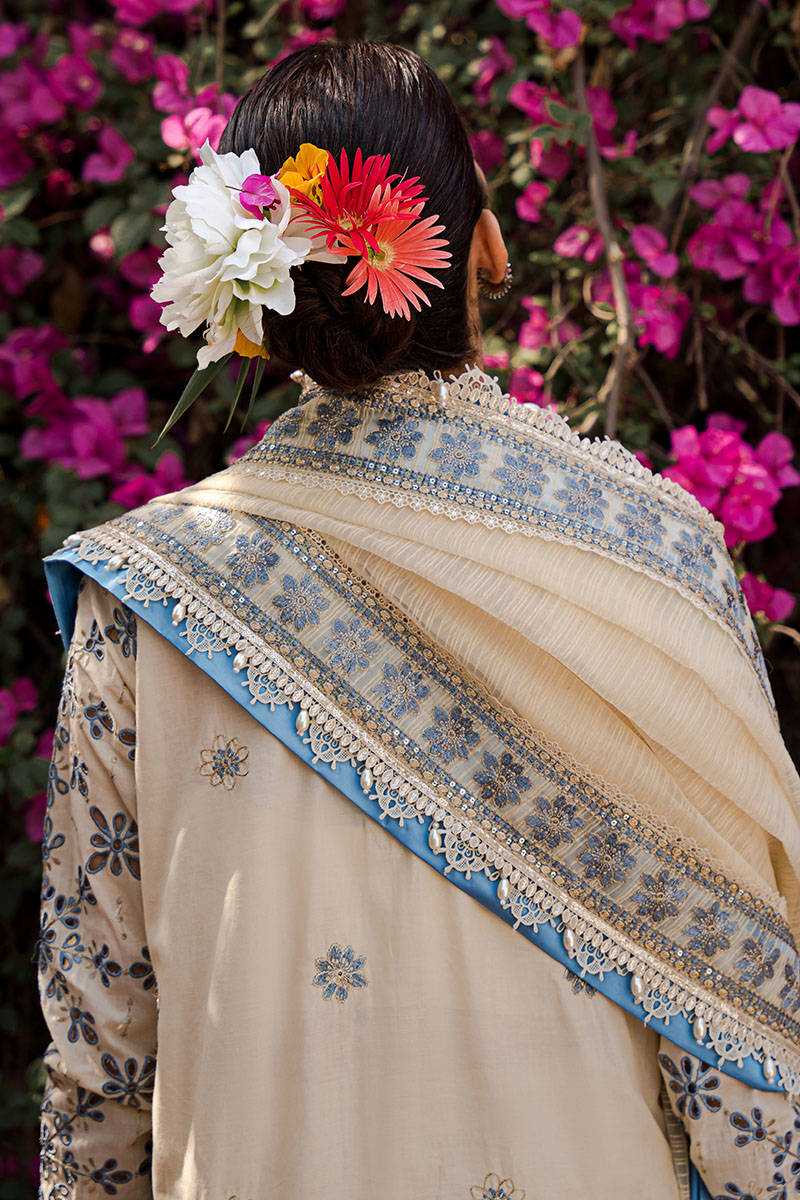 Mohsin Naveed Ranjha Festive Luxury Lawn Collection – Motia - Image 6