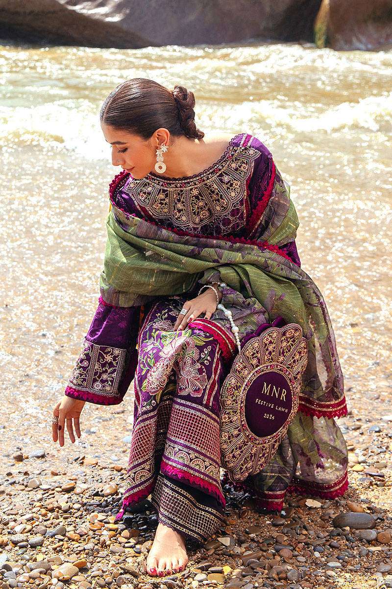 Mohsin Naveed Ranjha Luxury Lawn – Gul-E-Lala - Image 8