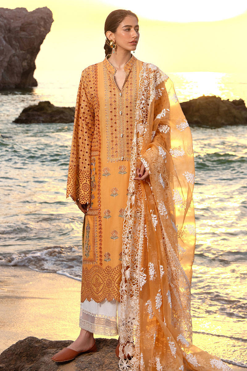 Mohsin Naveed Ranjha Luxury Lawn – Nargis Ka Phool - Image 6