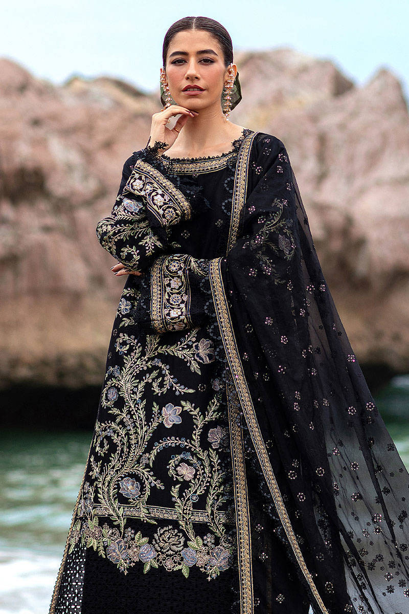 Mohsin Naveed Ranjha Luxury Lawn – Surmai - Image 4