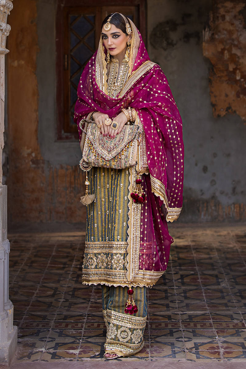 Mohsin Naveed Ranjha Zarlish Wedding Formals - NAWAB SAHIBA - Image 10