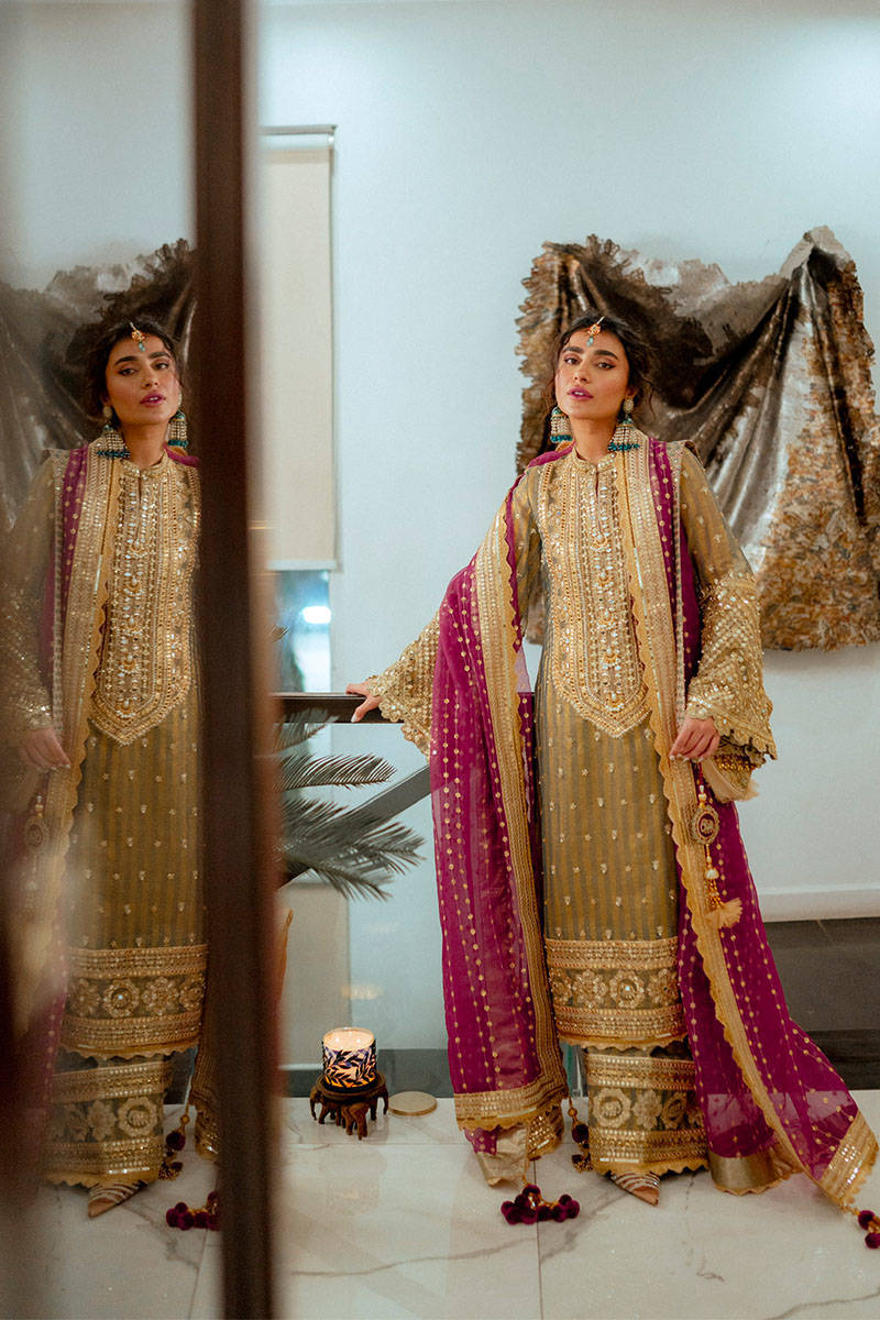 Mohsin Naveed Ranjha Zarlish Wedding Formals - SONA RAFIQ IN NAWAB SAHIBA - Image 6
