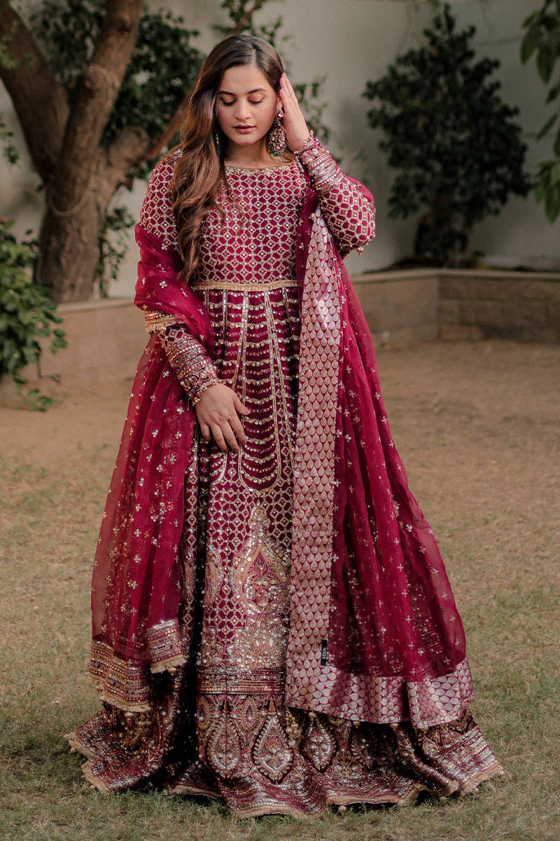 Mohsin Naveed Ranjha X Aiman Khan Zarlish Luxury Wedding Formals – Bia - Image 6