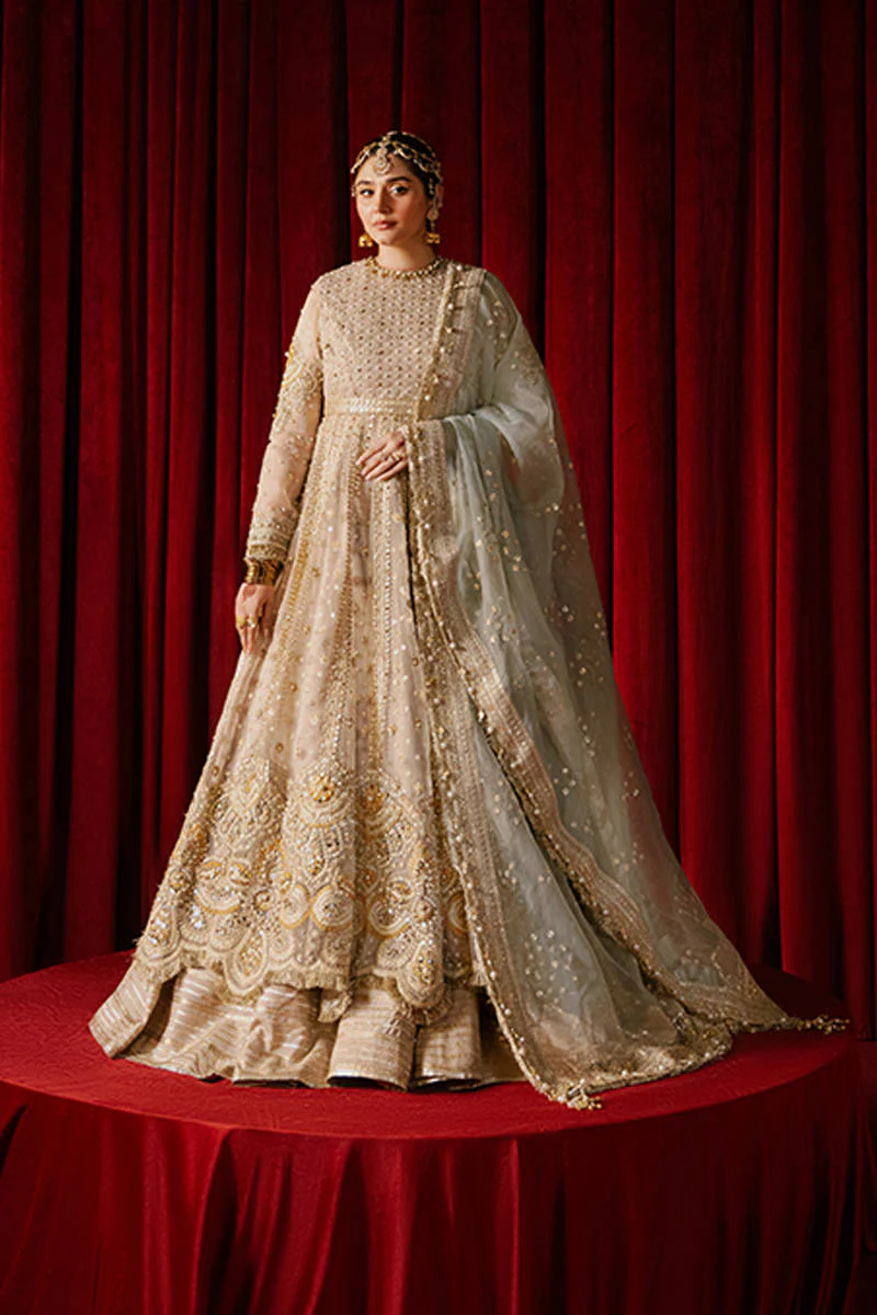 Mohsin Naveed Ranjha X Saboor Aly Zarlish Luxury Wedding Formals – Shabnami - Image 2