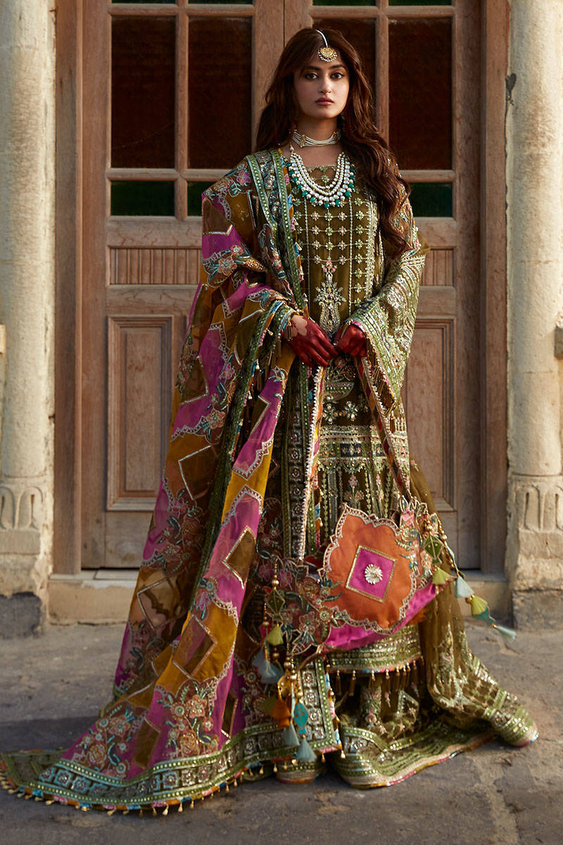 Mohsin Naveed Ranjha Zarlish Wedding Collection Vol-3 – Viraas - Image 2