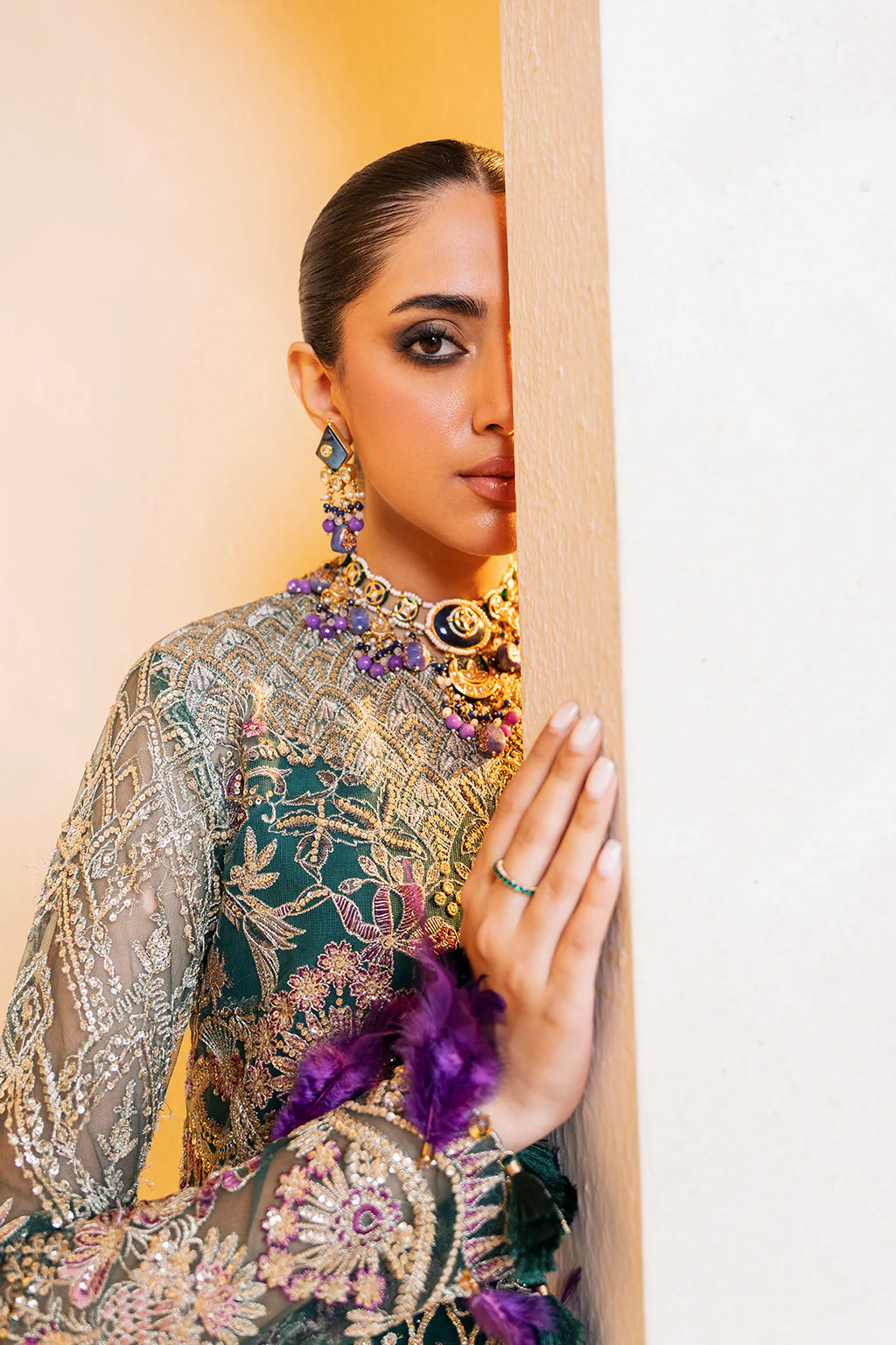 Muneefanaz Raha Luxury Formal Collection 2023 – Gulzar - Image 6