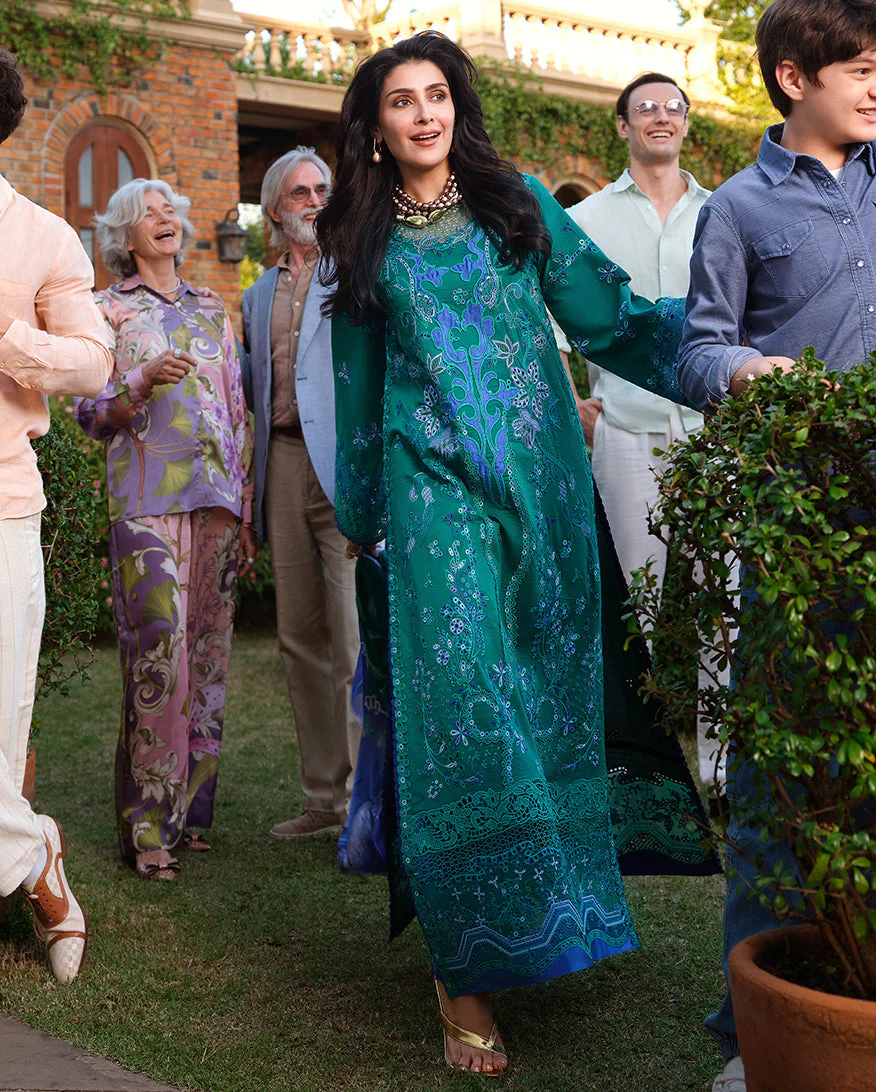 Mushq Amoi Luxury Lawn – Blooming Romance - Image 5