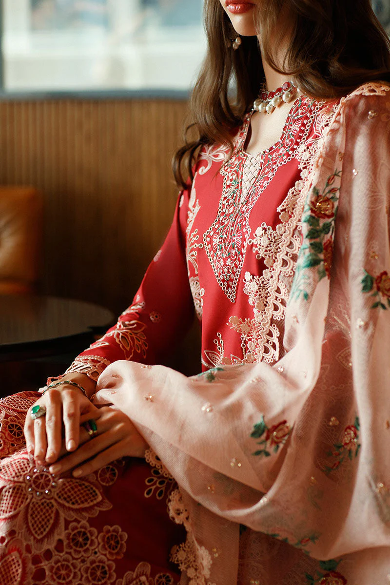 Mushq Astoria Festive Lawn Collection – Scarlet - Image 7