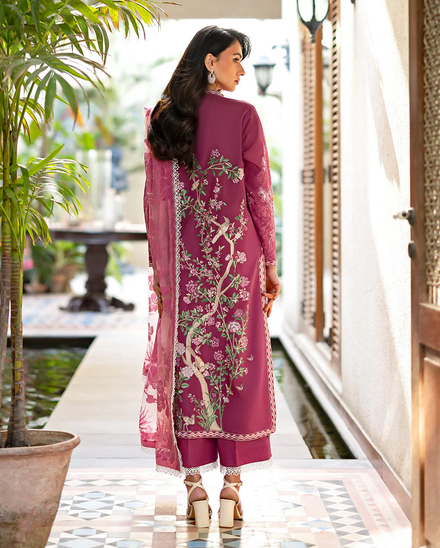 Mushq Astoria Festive Luxury Lawn β Rosea - Image 5