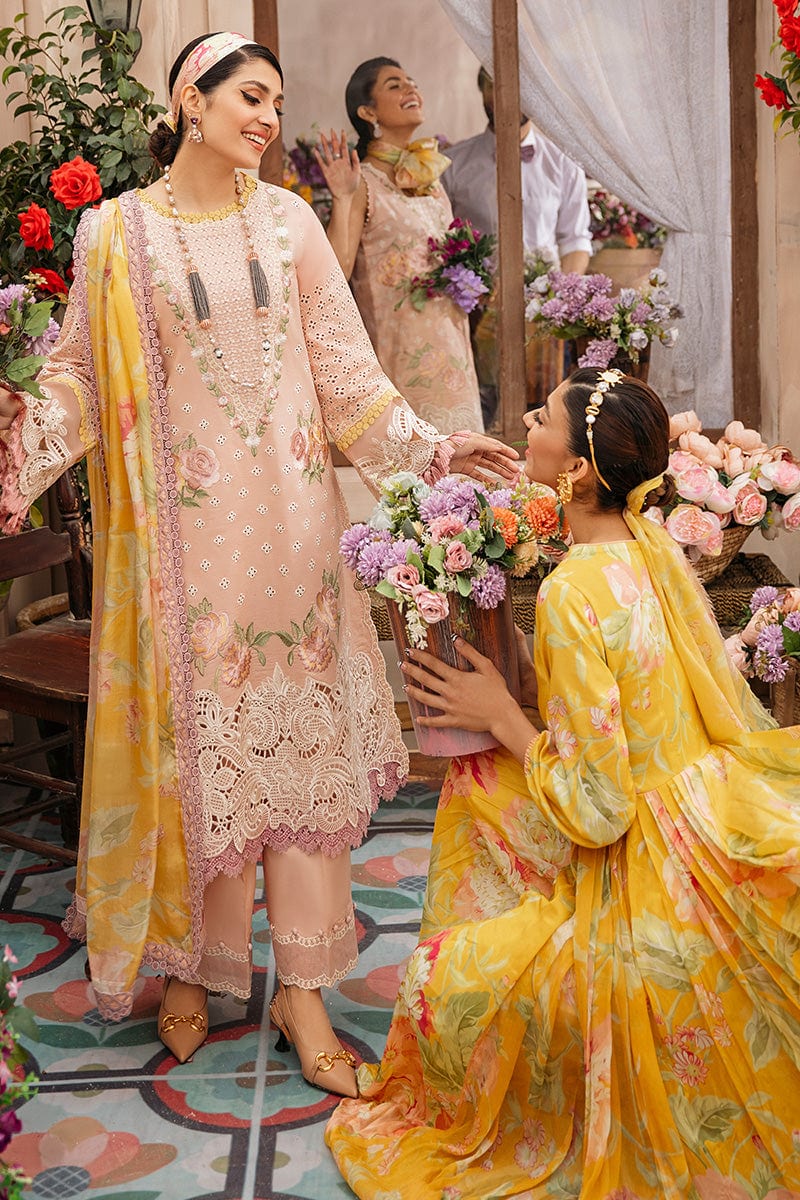 Mushq Festival De Verano Luxury Lawn Collection 2022 – MSL22 03 AMALIA - Image 3