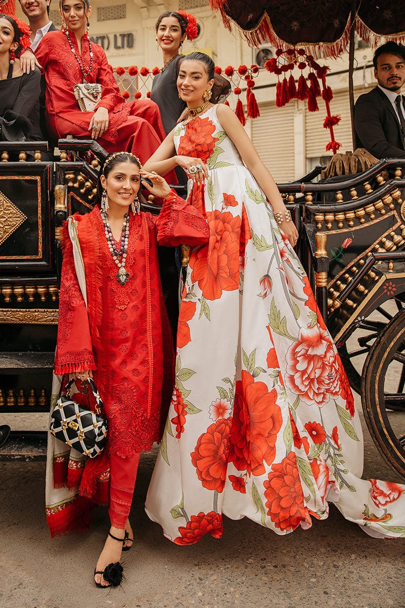 Mushq Festival De Verano Luxury Lawn Collection 2022 – MSL22 04 Valentina