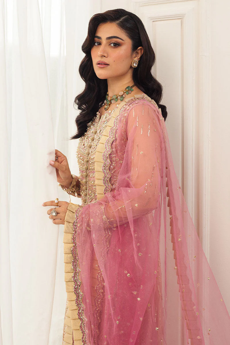 Mushq Hemline Aura Debut Wedding Formals – Amaranth - Image 10