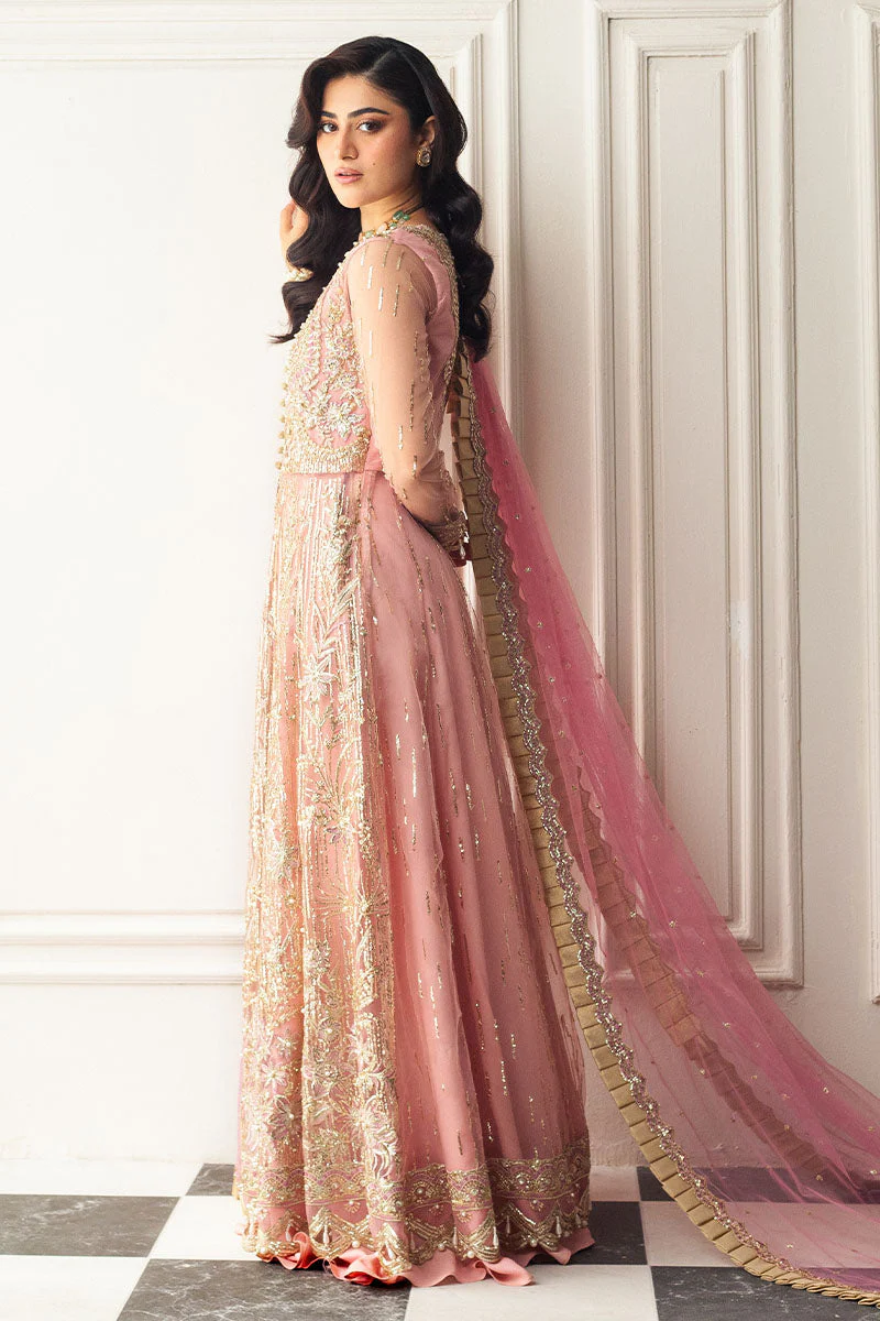 Mushq Hemline Aura Debut Wedding Formals – Amaranth - Image 7