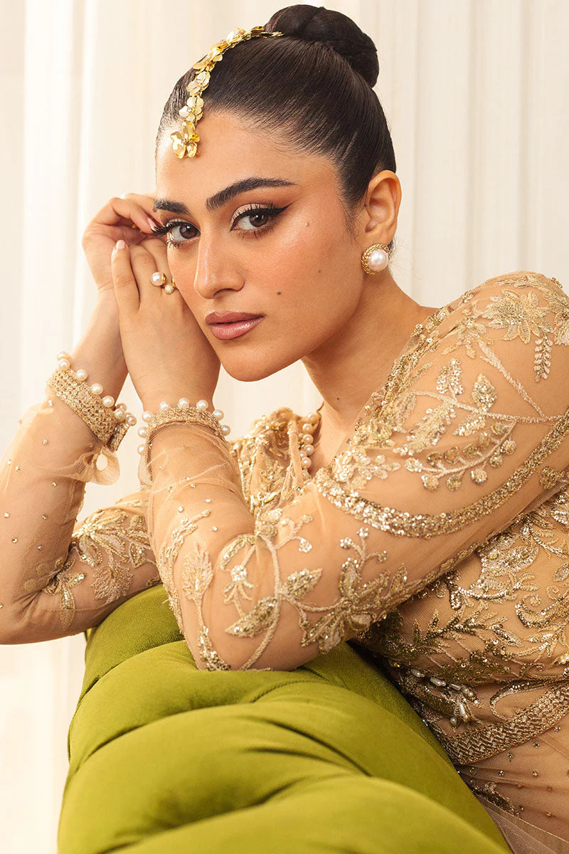 Mushq Hemline Aura Debut Wedding Formals – Chamois - Image 7