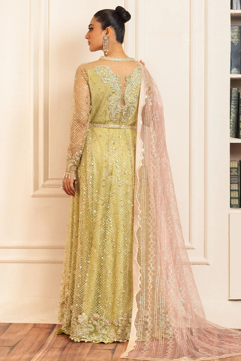 Mushq Hemline Aura Debut Wedding Formals – Wasabi - Image 8