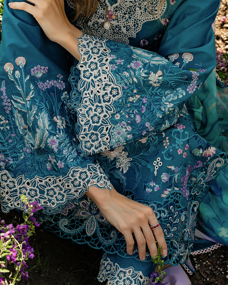 Mushq Hemline Lawn · The Secret Garden – Emerald Fern - Image 4