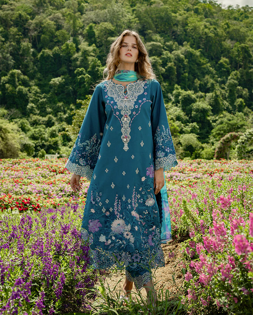 Mushq Hemline Lawn · The Secret Garden – Emerald Fern - Image 7