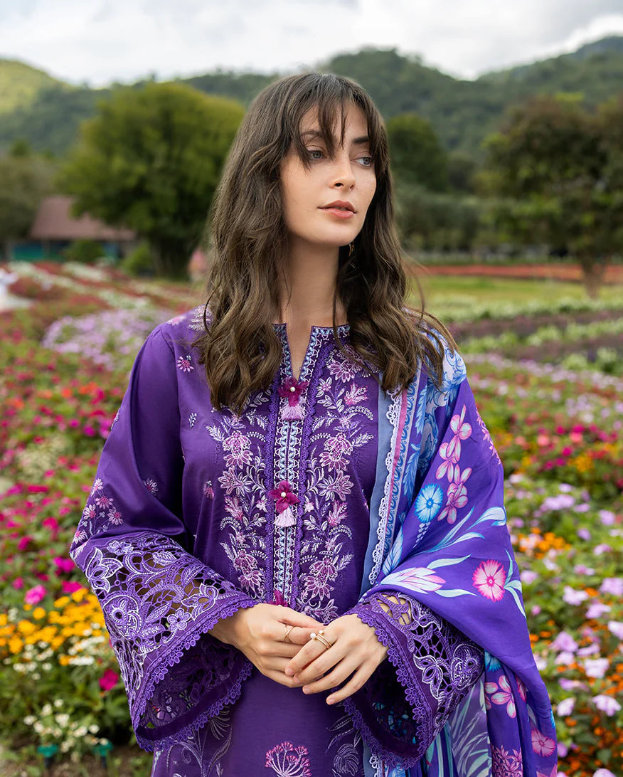 Mushq Hemline Lawn · The Secret Garden – Lily Veil - Image 4