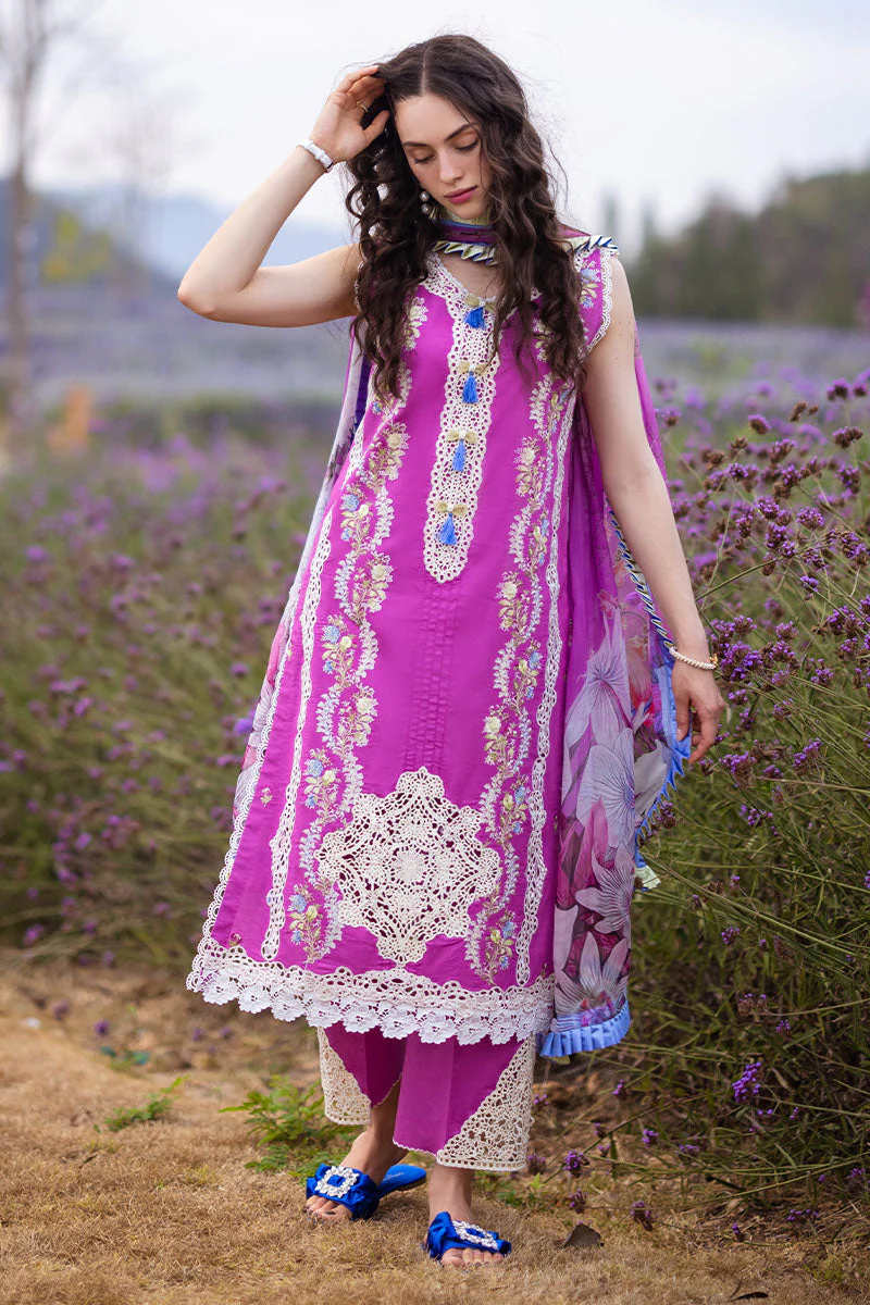 Mushq Hemline Secret Garden Lawn Collection 2024 – Enchanted Bloom