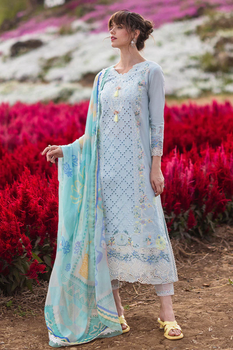 Mushq Hemline Secret Garden Lawn Collection 2024 – Nixie - Image 2