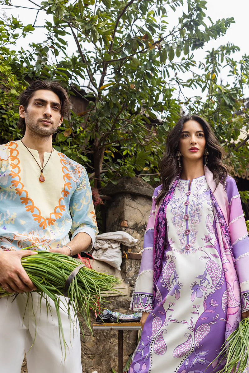 Mushq La Dolce Hemline Lawn Prints – Fabola - Image 5