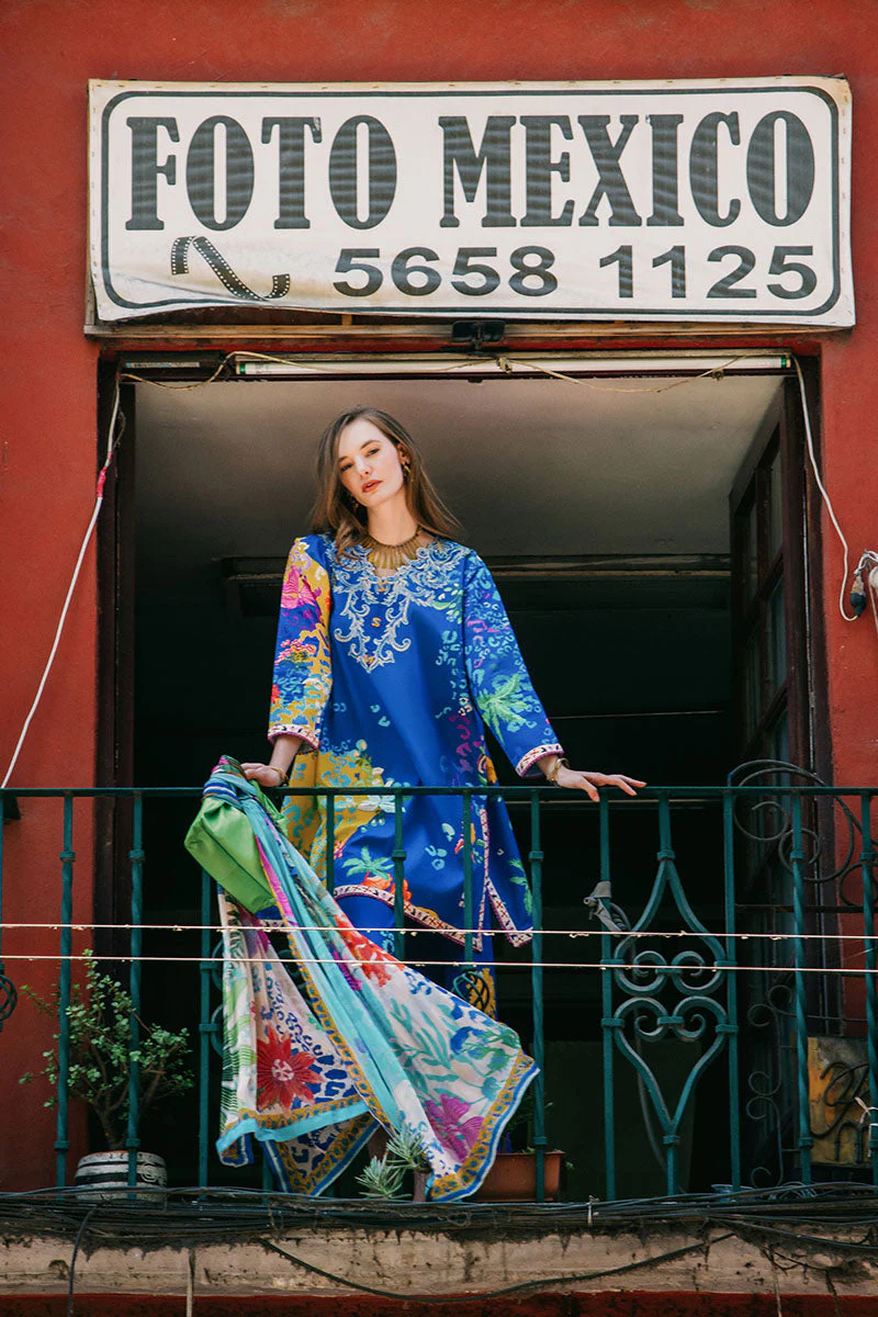 Mushq La Dolce Hemline Lawn Prints Vol-2 – Flower of Life - Image 12