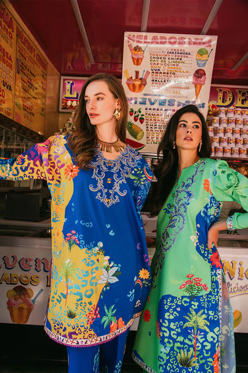 Mushq La Dolce Hemline Lawn Prints Vol-2 – Flower of Life - Image 14